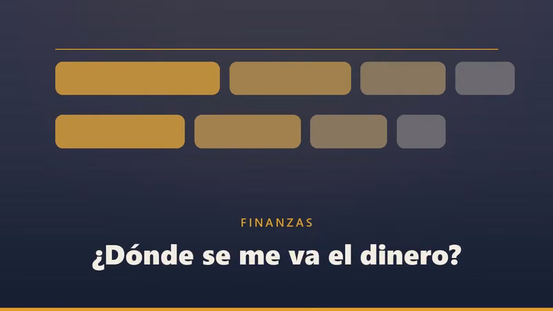 Portada de la guía ¿Dónde se me va el dinero?